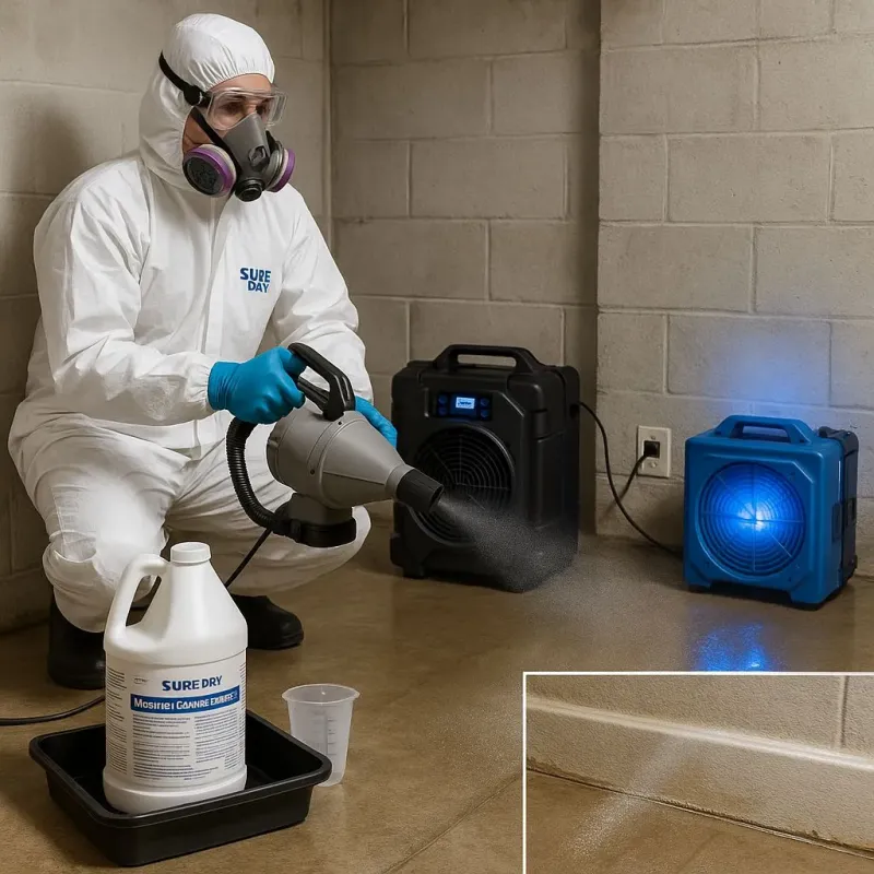 Sanitization and Odor Removal process in Frankenmuth, MI