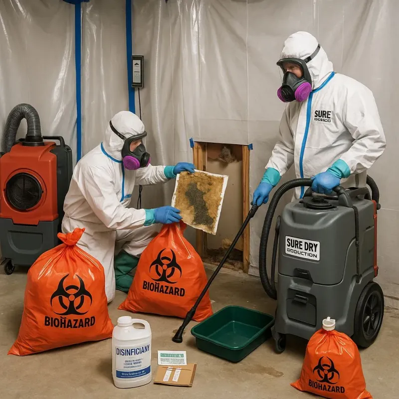 Contaminated Water Handling Protocols process in Frankenmuth, MI