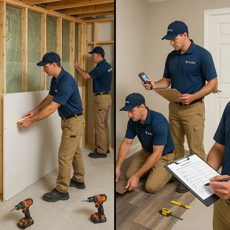 Repairs and Reconstruction process in Frankenmuth, MI